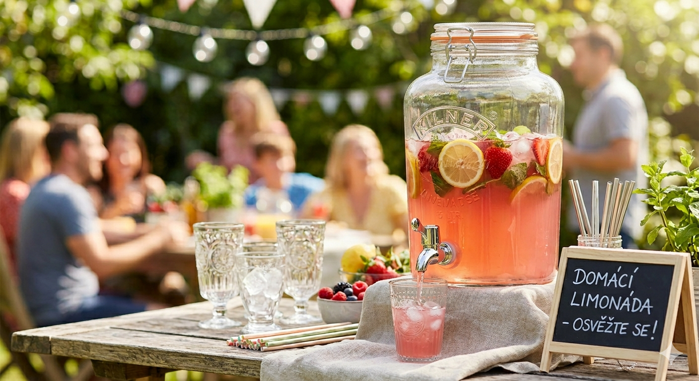 Kilner soudek s kohoutkem 